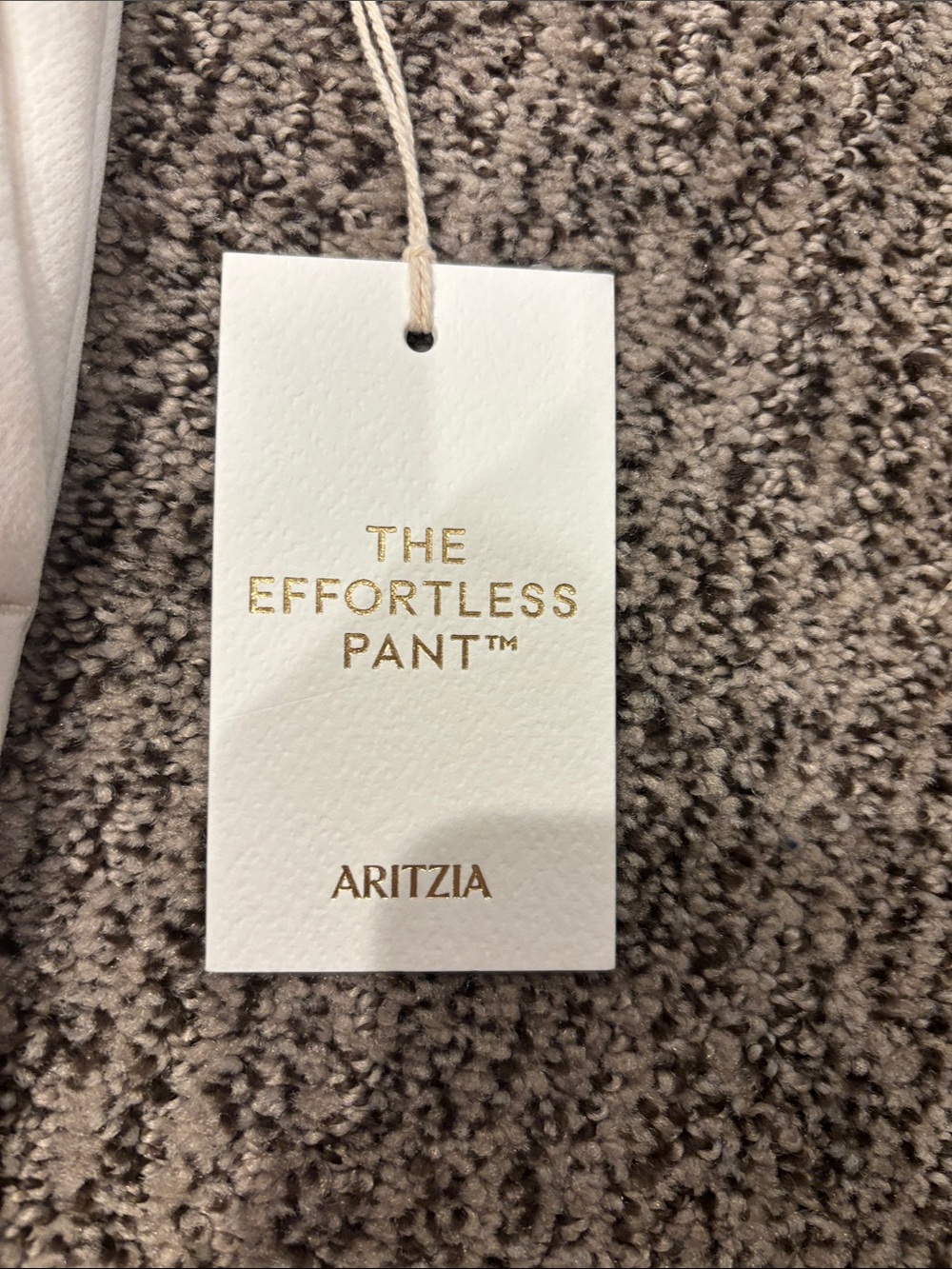 Aritzia Tailored High-Waist Wide-Leg Pants - Cream - Picture 2 of 4
